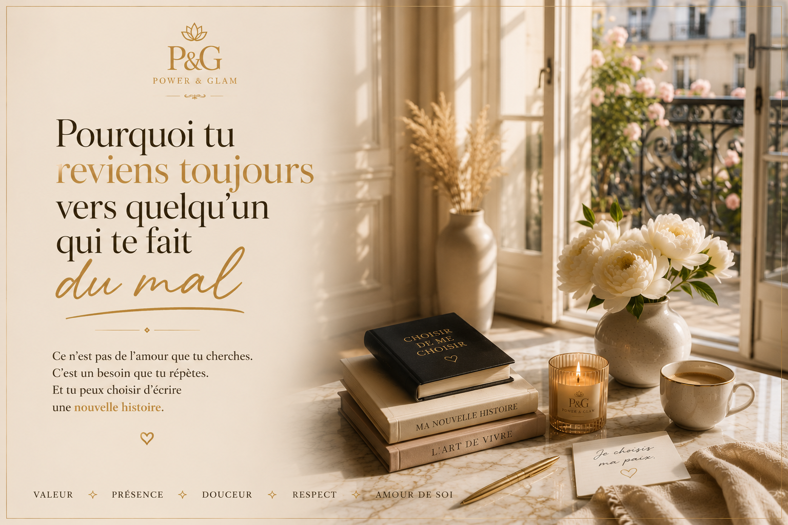 Pourquoi tu reviens toujours vers quelqu'un qui te fait du mal